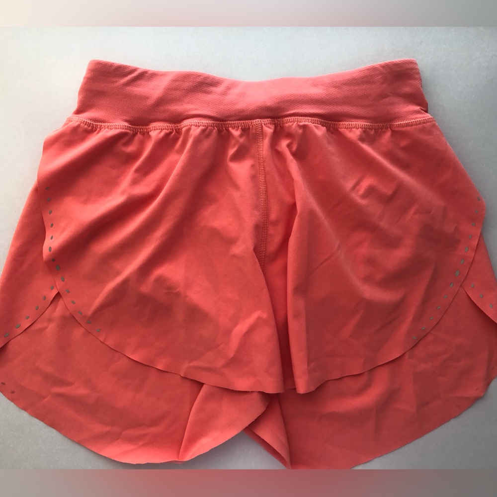lululemon raspberry cream fast and free shorts